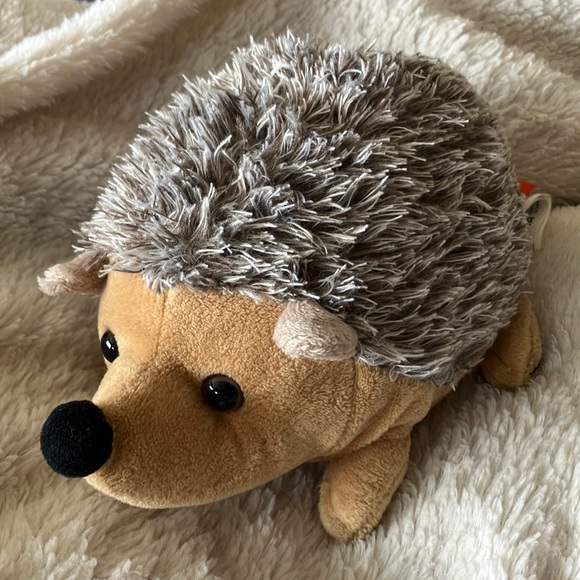 Plush Hedgehog Toy - Brown and‎ Gray - Picture 1 of 5